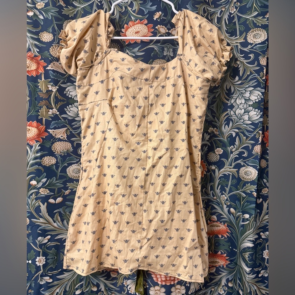 Floral Puff Sleeve Dress